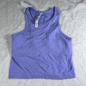Lululemon Align Ribbed Tank Top Lavender Size 4 Racerback Seamless Used